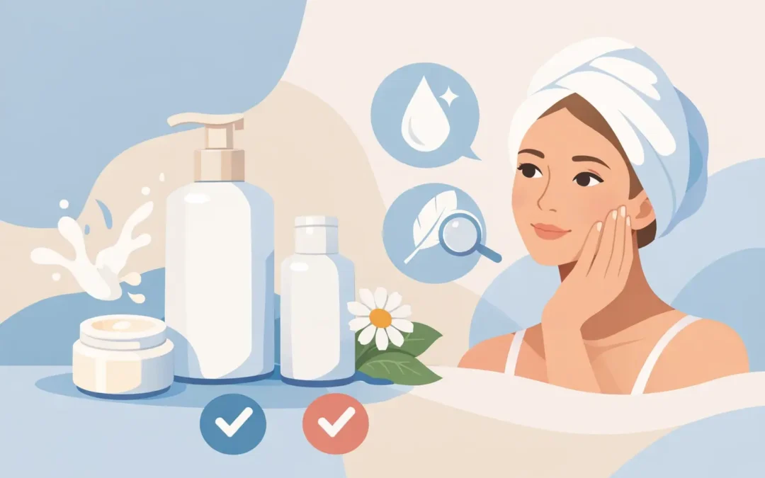 Leche limpiadora para piel sensible: cómo elegir