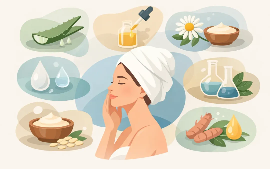 8 beste Inhaltsstoffe für empfindliche Haut