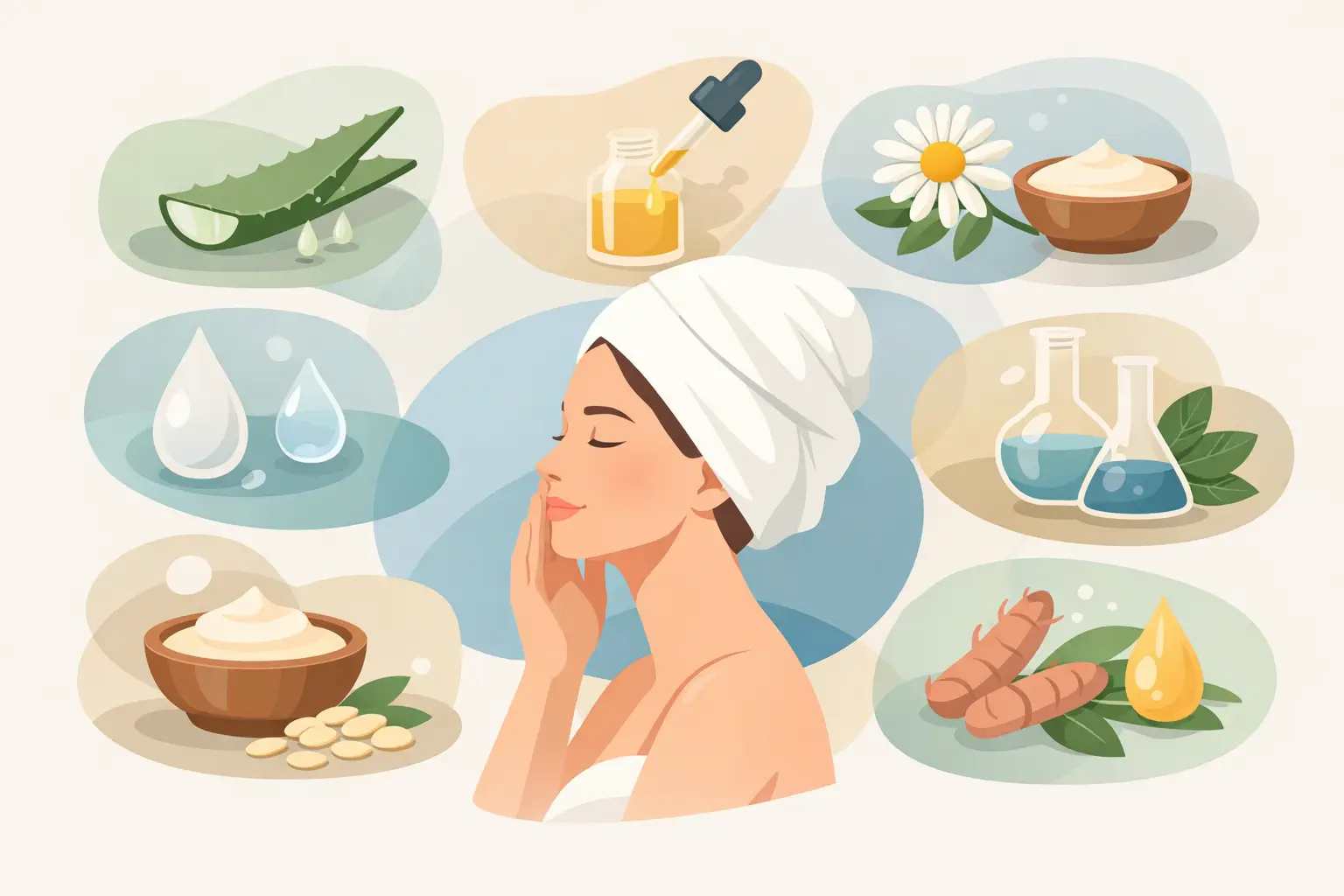 8 mejores ingredientes para piel sensible