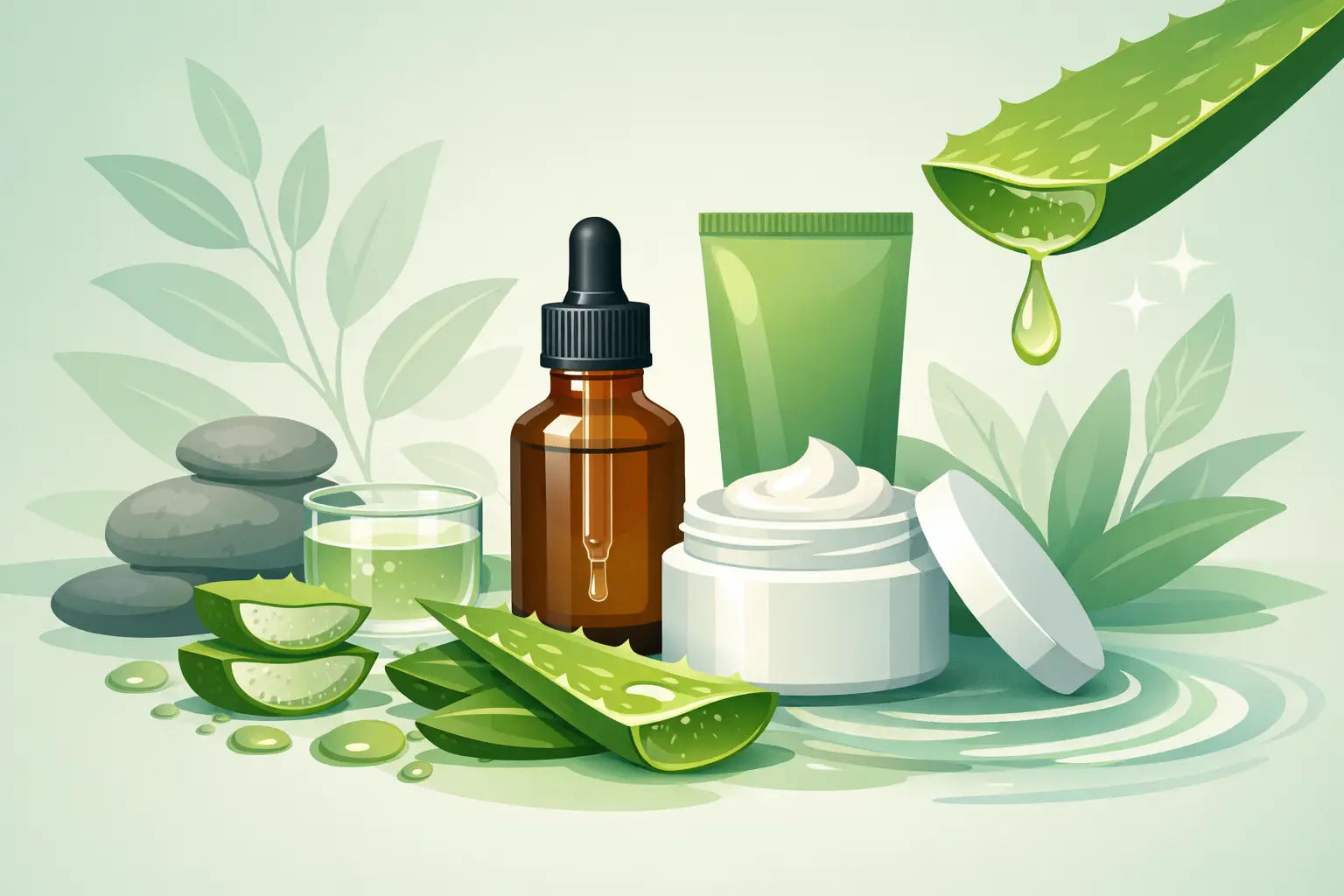 Beneficios del aloe en cosmética natural Beneficios del aloe en cosmética natural