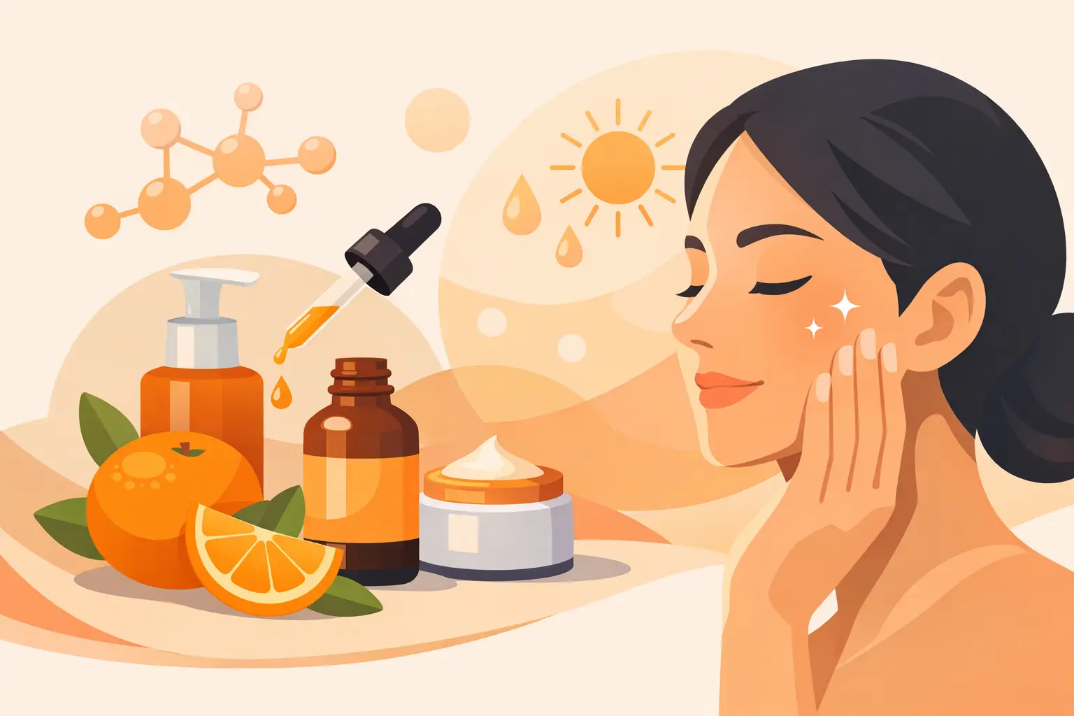 Cada cuánto usar vitamina C en la cara
