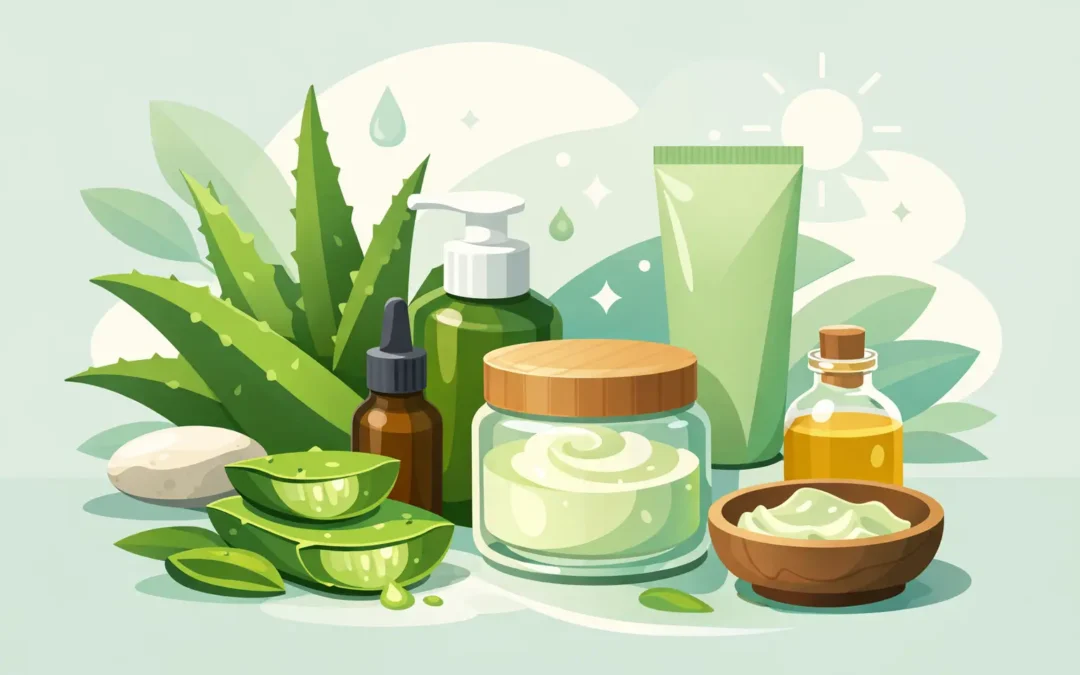 Cosmética natural aloe vera: qué aporta