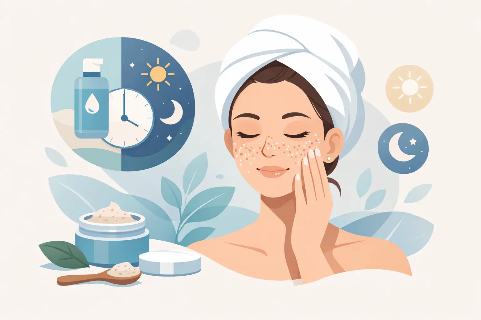 Cada cuánto usar exfoliante facial