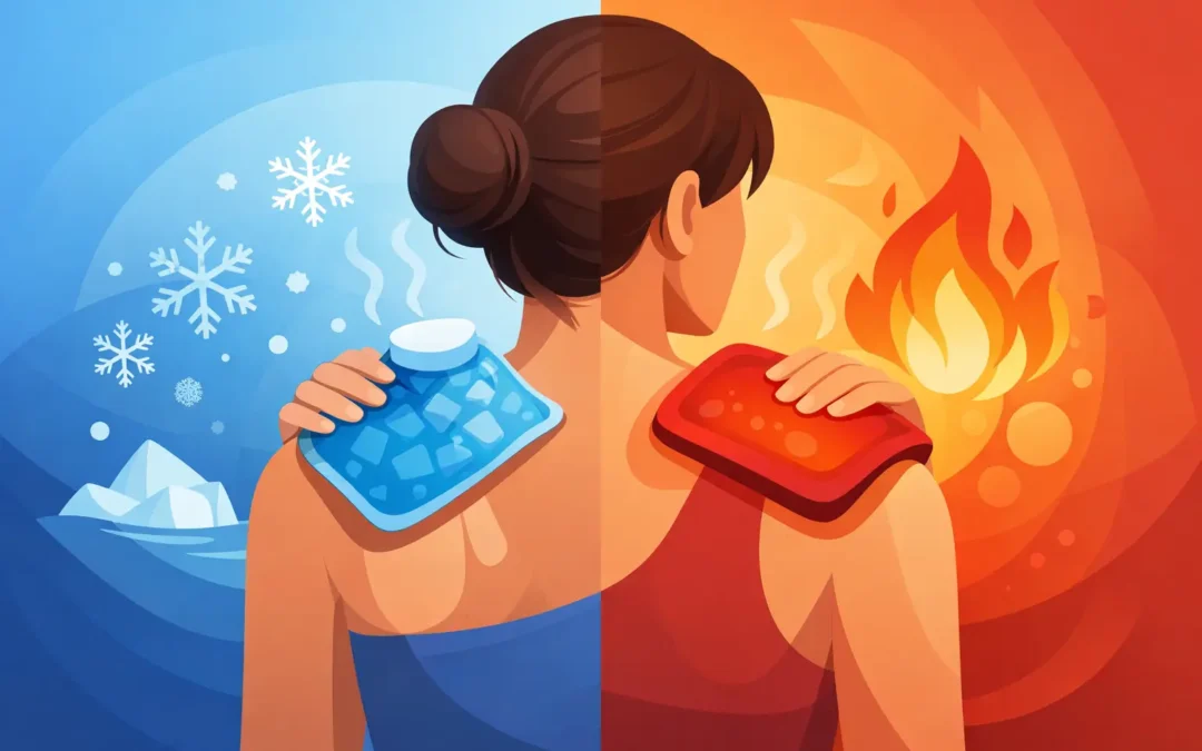 Gel frío o calor muscular: cuál usar