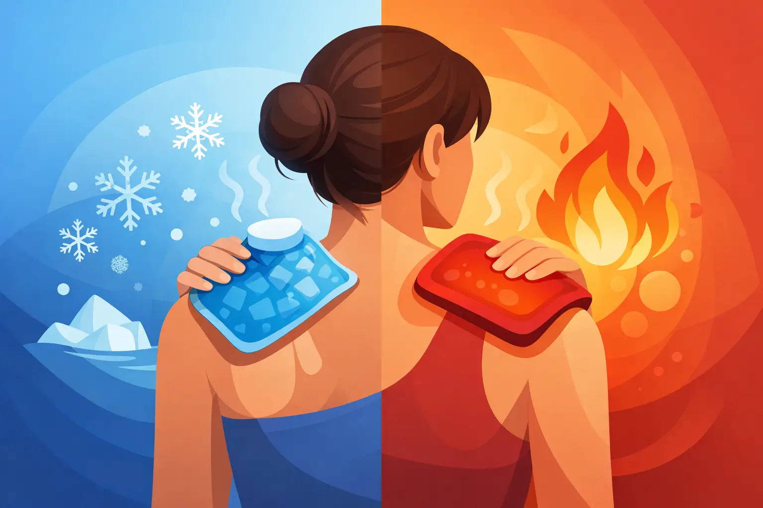Gel frío o calor muscular: cuál usar Gel frío o calor muscular: cuál usar