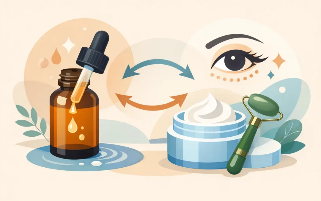 Qué va primero: sérum o contorno de ojos