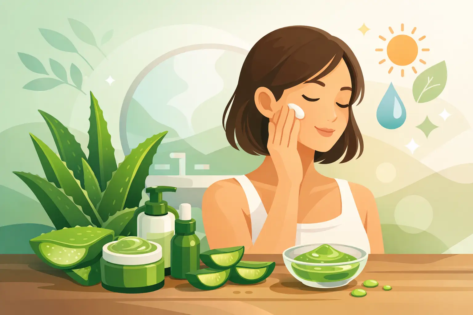 Aloe vera para la piel en tu rutina diaria