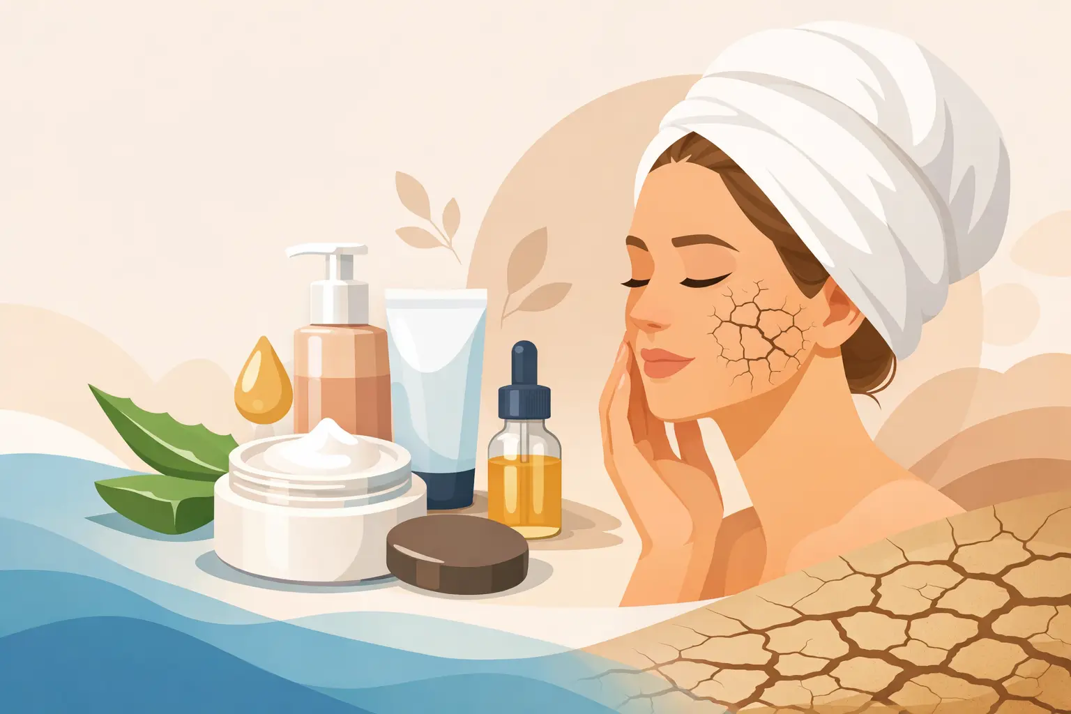 Qué crema usar para piel muy seca