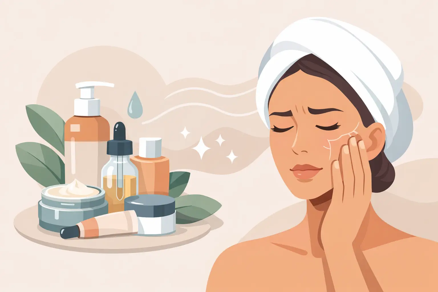 Qué productos usar para piel tirante