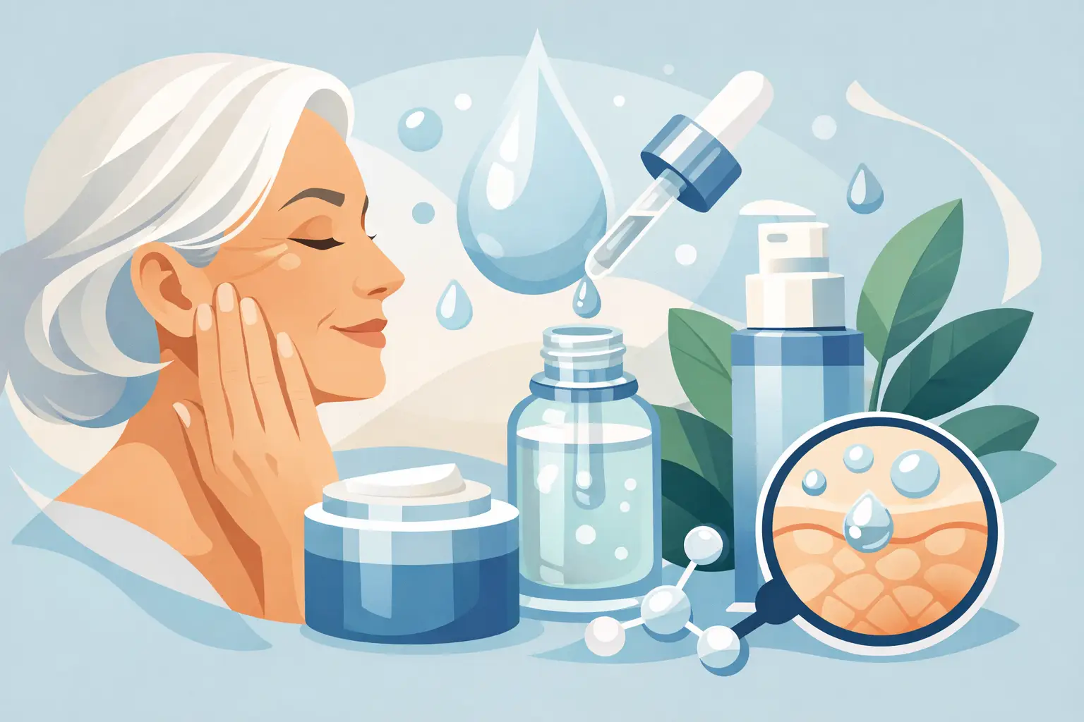 Sérum hidratante para piel madura: cómo elegirlo