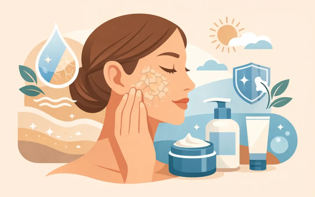 Dry, Flaky Skin: How to Care for It
