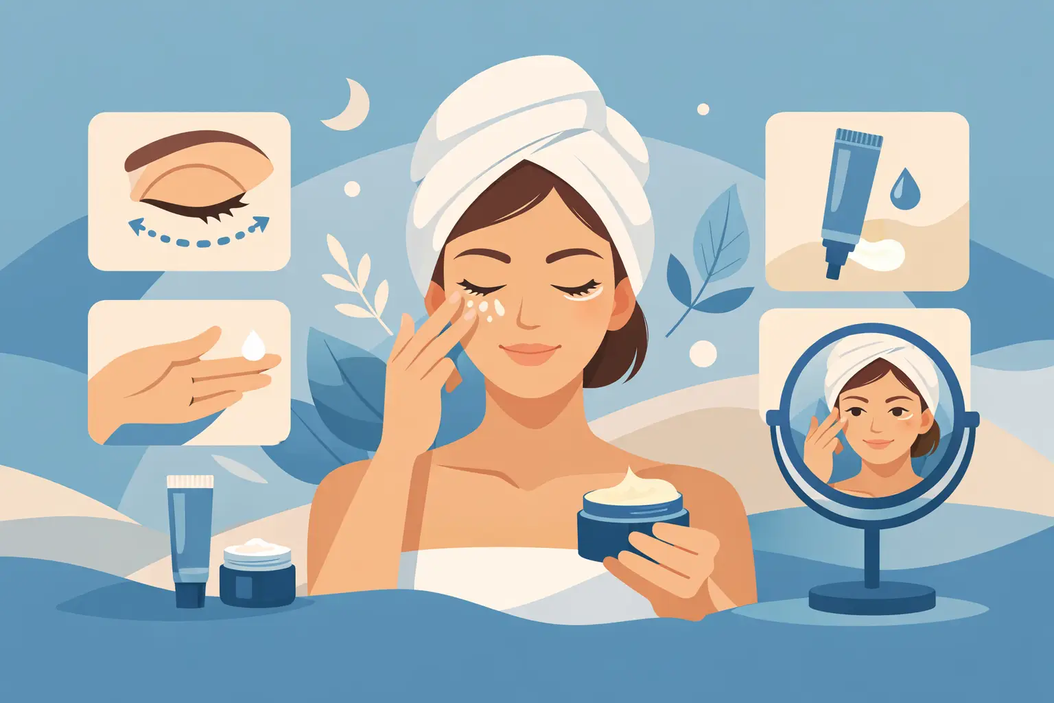 Cómo aplicar contorno de ojos paso a paso Cómo aplicar contorno de ojos paso a paso