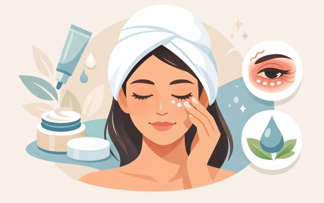 How to Apply Eye Cream Without Irritating Your Skin