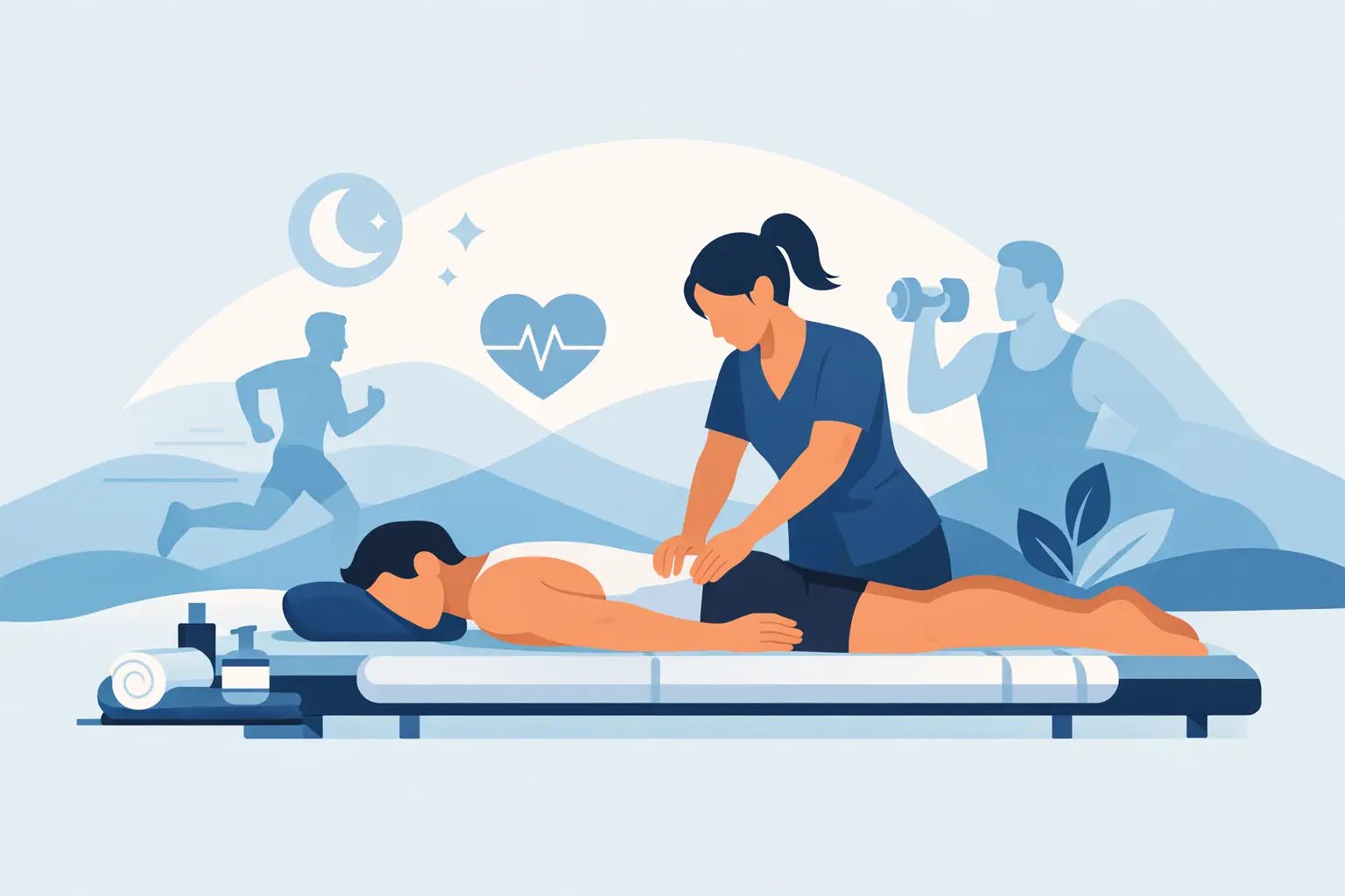 Masaje deportivo para una mejor recuperación
