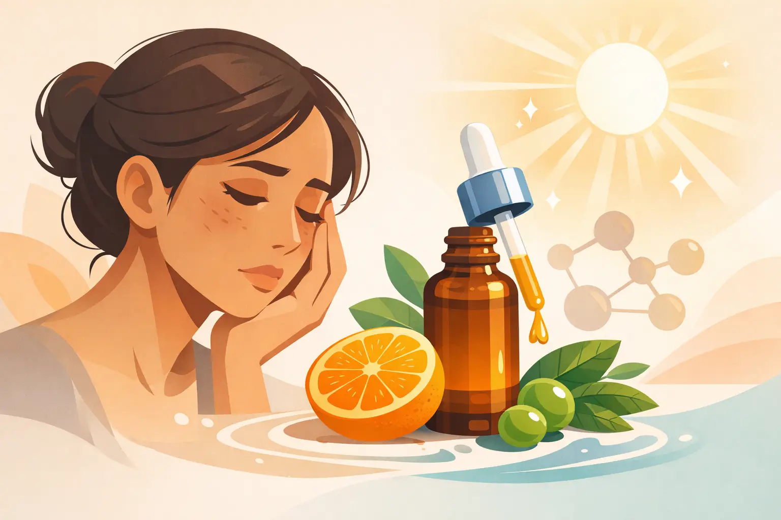 Sérum antioxidante para piel cansada y apagada Sérum antioxidante para piel cansada y apagada