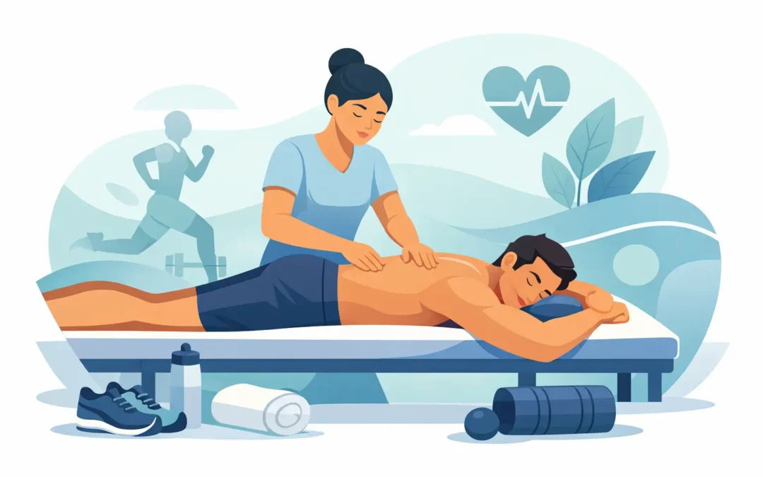 Guia de massatge post-exercici per recuperar-te