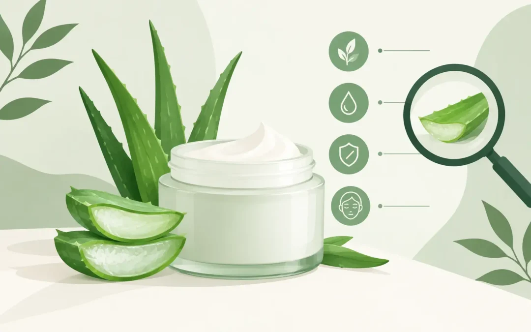 Review de crema facial de aloe vera: qué mirar