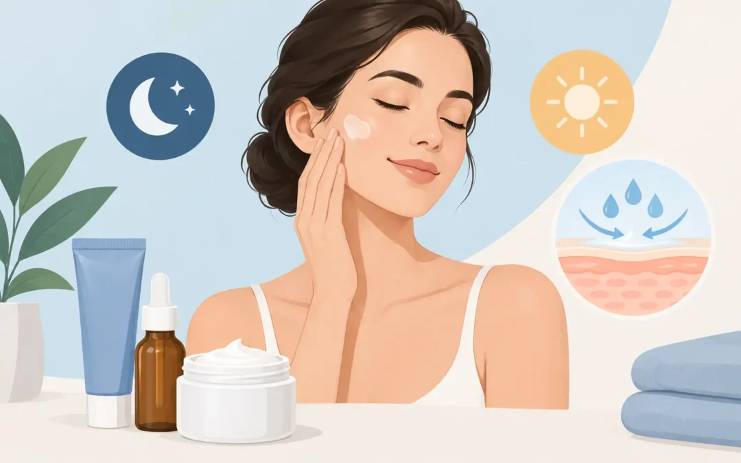Cómo combinar retinal y crema sin irritar la piel