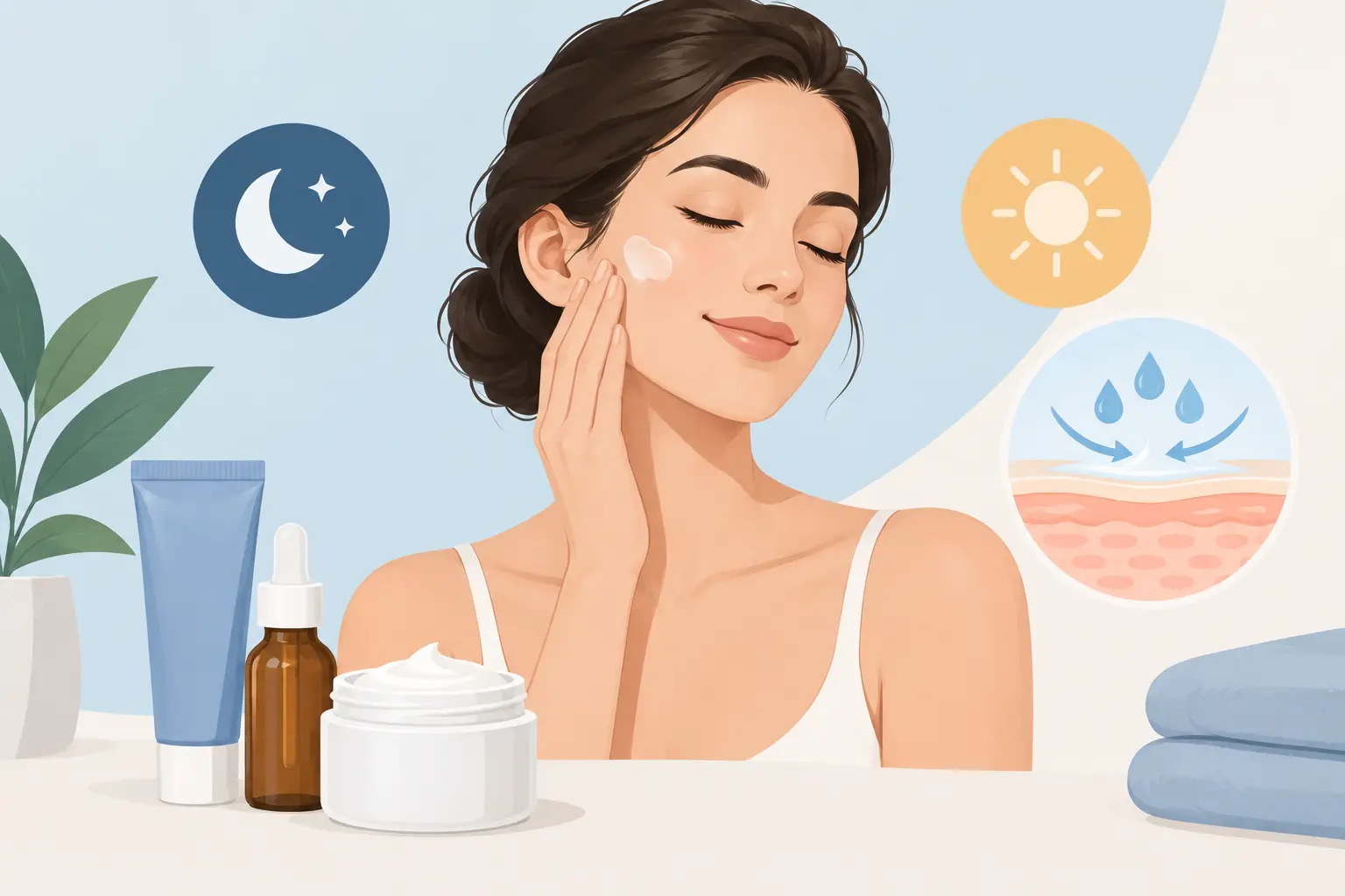 Cómo combinar retinal y crema sin irritar la piel