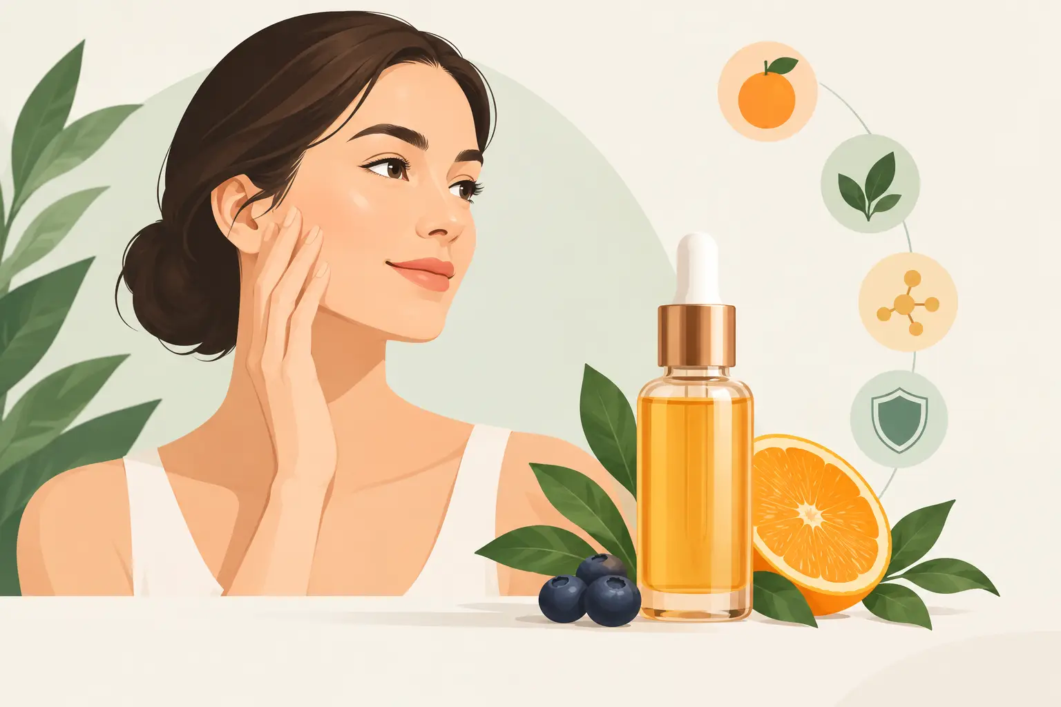 Cómo elegir sérum antioxidante para tu piel