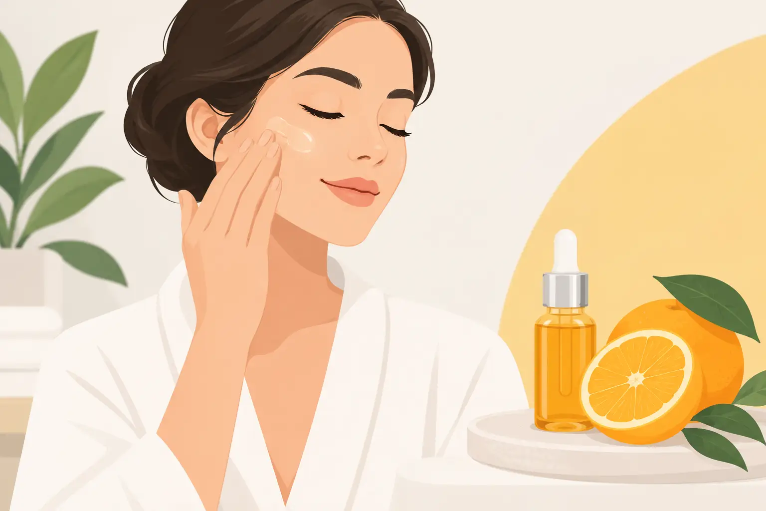 Cómo usar vitamina C facial sin irritar la piel