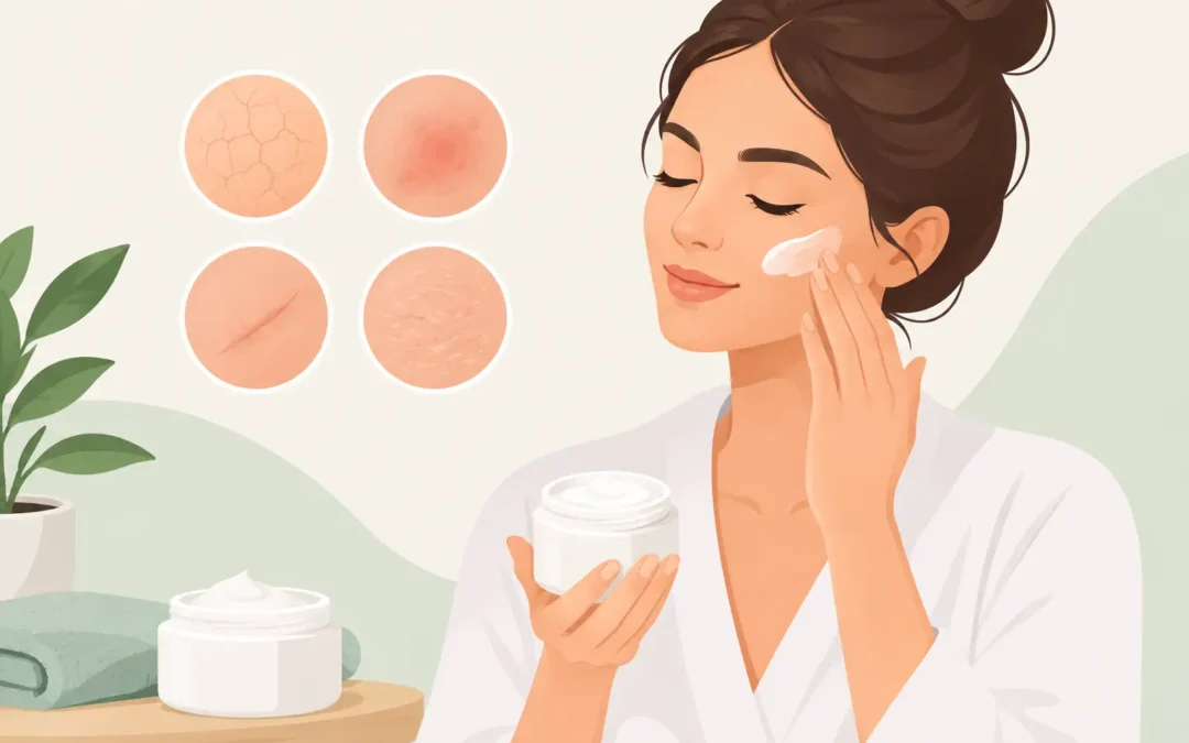 Cuándo usar crema reparadora y cómo aplicarla