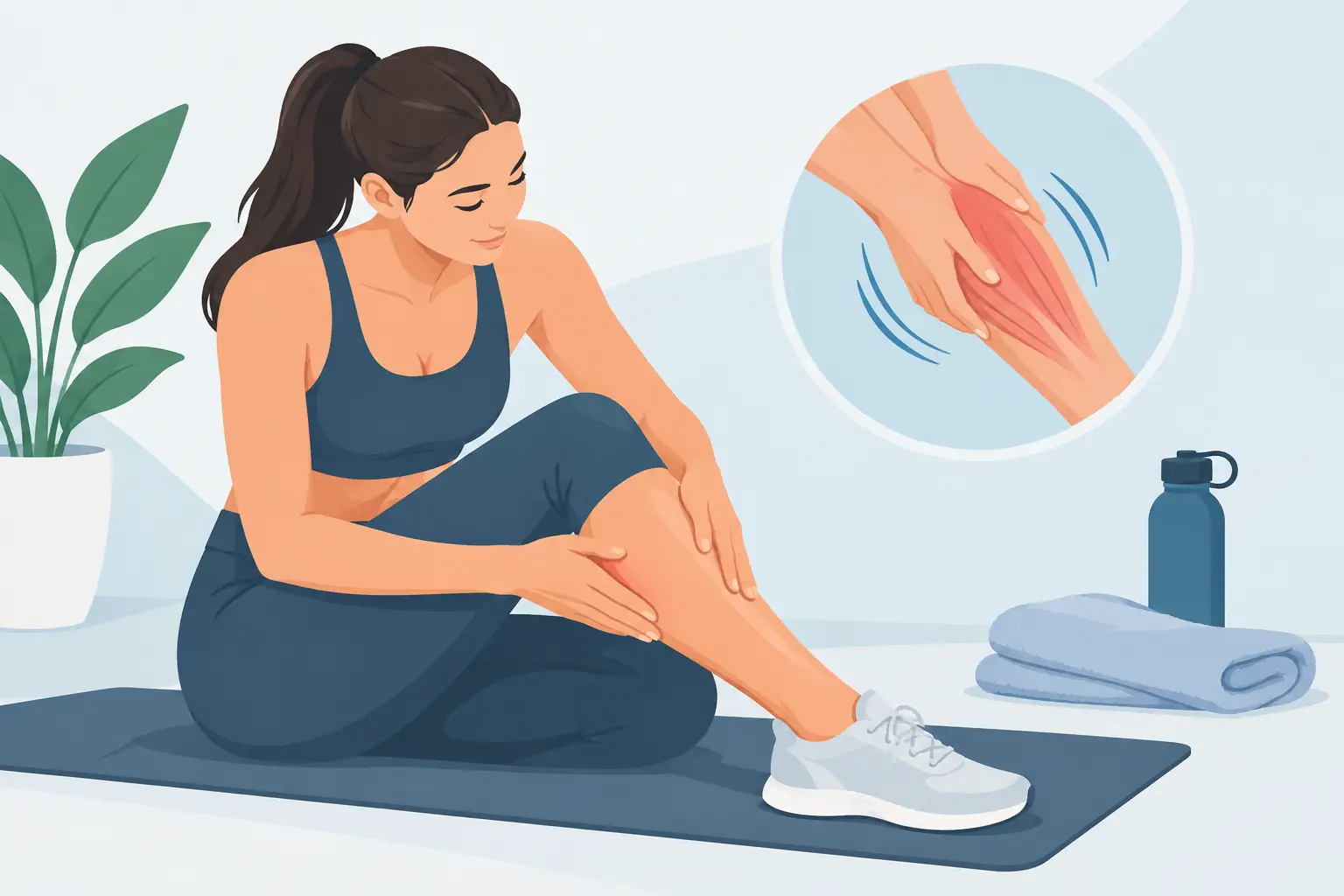 ¿Es bueno masajear agujetas tras entrenar?