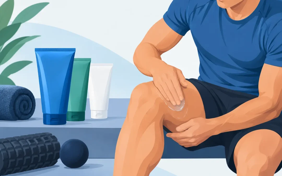Guía de geles para masaje deportivo y recuperación